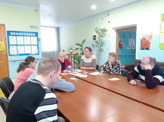 Для наших молодых подопечных с инвалидностью «серебряный» волонтёр, активист здорового образа жизни — Пустохина Ольга Константиновна — провела беседу о профилактике онкологических заболеваний: " Лучшая тактика- это профилактика!".