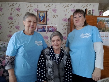 "Серебряные" визиты внимания ветеранам ко Дню рождения!