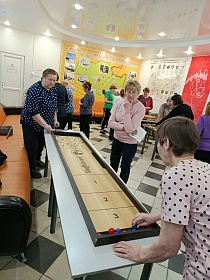 Накануне в комплексном центре состоялось спортивное состязание по инклюзивным играм" Играем вместе"